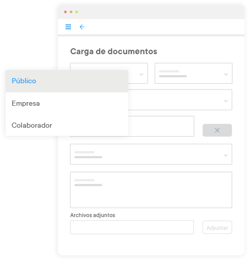 Software de Recursos Humanos - carga de documentos